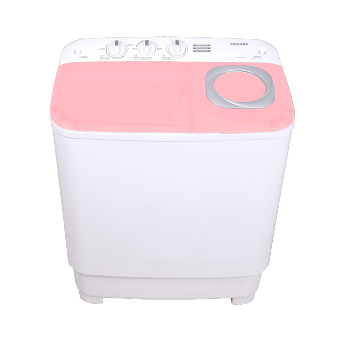 Toshiba Mesin Cuci 2 Tabung Twin Tube E06 Series 6.5 Kg - VH-H75MN-(WR) | VHH75MN(WR)